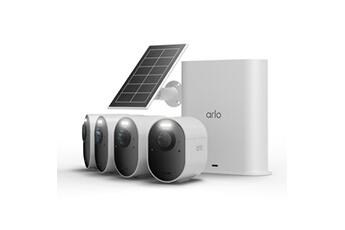 de securité Ultra 3 - Kit de 4 + 1 panneau solaire Bon état Arlo reconditionné disponible sur Darty | Dero