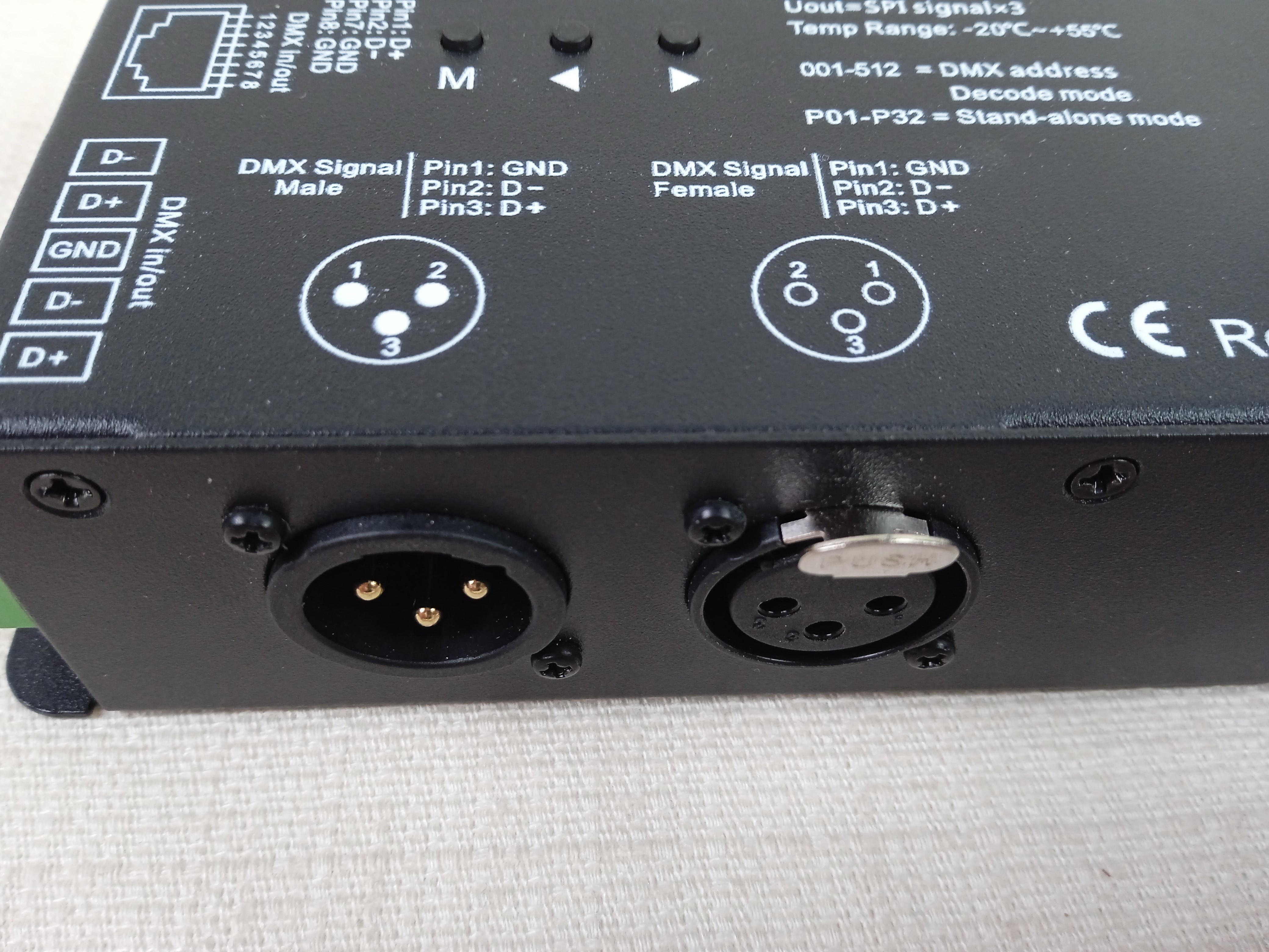 Voir photo 4 de Décodeur DMX512 - SPI afin de gérer des effets d'éclairage pour les professionnels ou amateurs | Dero Décodeur DMX512 - SPI afin de gérer des effets d'éclairage pour les professionnels ou amateurs Très bon état reconditionné photo 4 | Dero