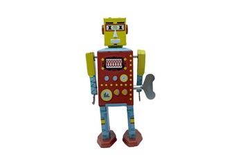 Décoration enfant Wind Up Tin Robot BuzzBot Bon état Fnac reconditionné disponible sur Darty
