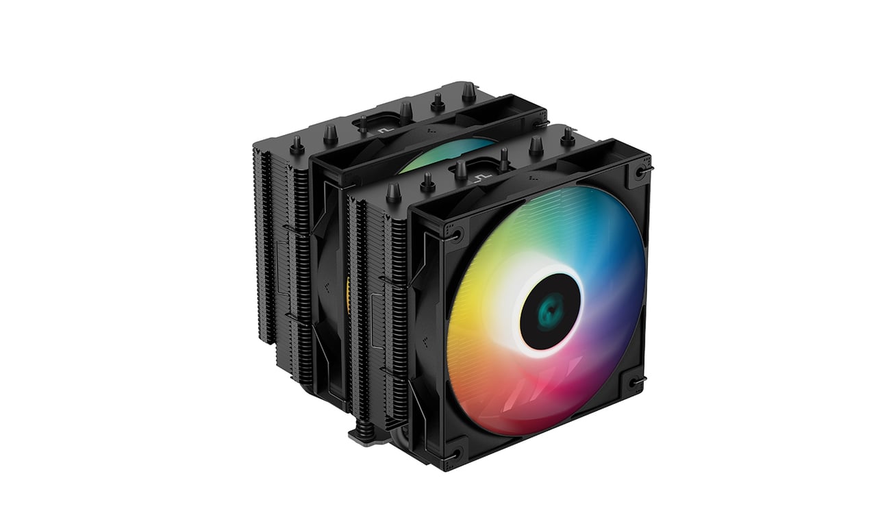 DeepCool AG620 BK ARGB Processeur Refroidisseur d'air 12 cm Noir, Blanc 1 pièce(s) - Excellent état Parfait état Deepcool reconditionné disponible sur Pixmania