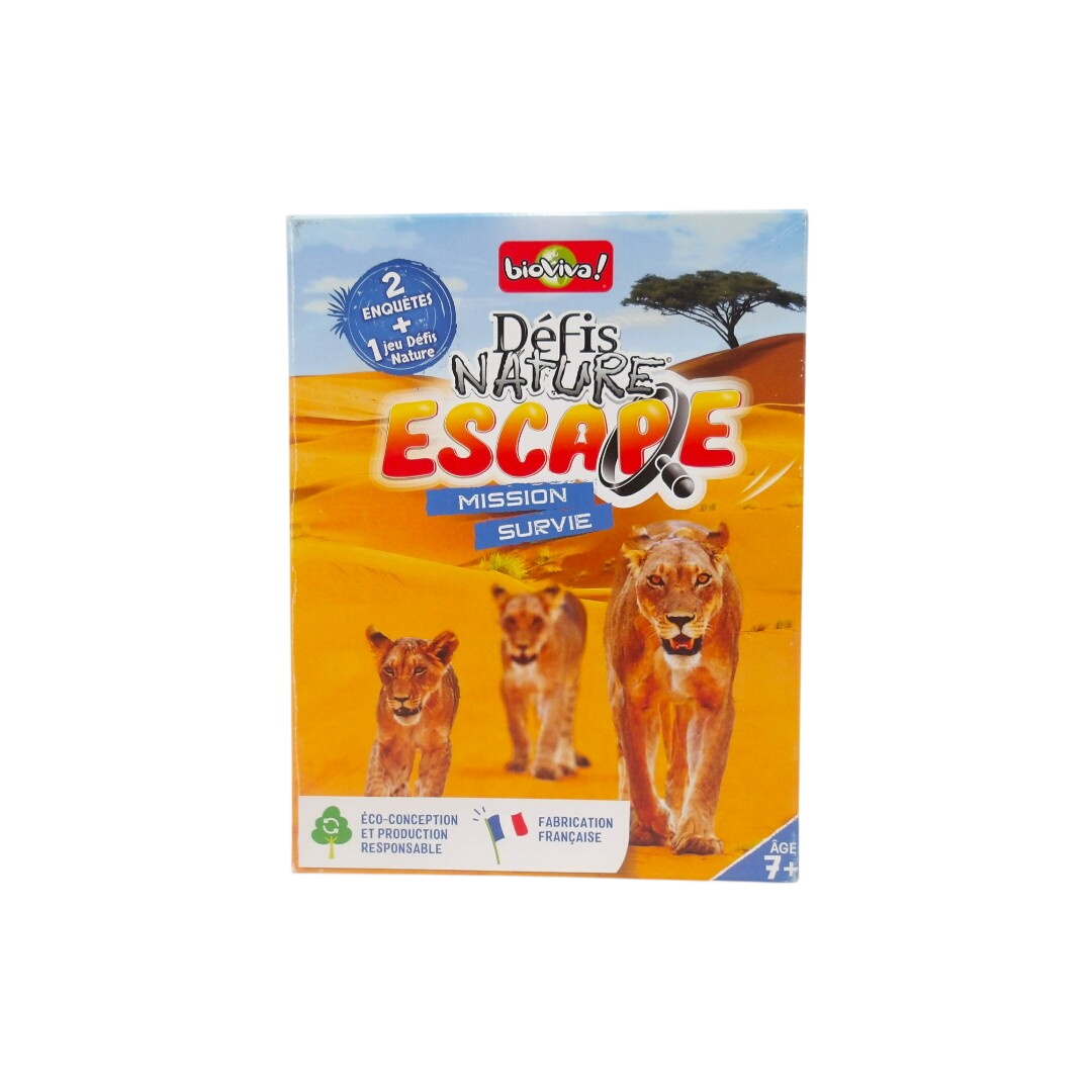 Acheter Défis nature escape - Mission survie Parfait état - 11,90 € Défis nature escape - Mission survie Parfait état reconditionné disponible sur Label Emmaüs