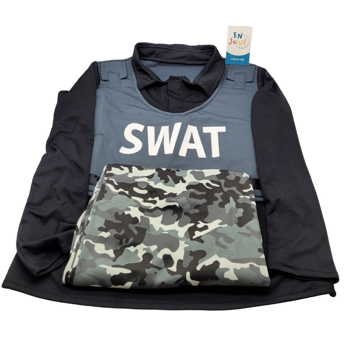 Voir photo 2 de Déguisement - Police Swat - Atosa - À partir de 10 ans. Déguisement - Police Swat - Atosa - À partir de 10 ans. Bon état reconditionné photo 2