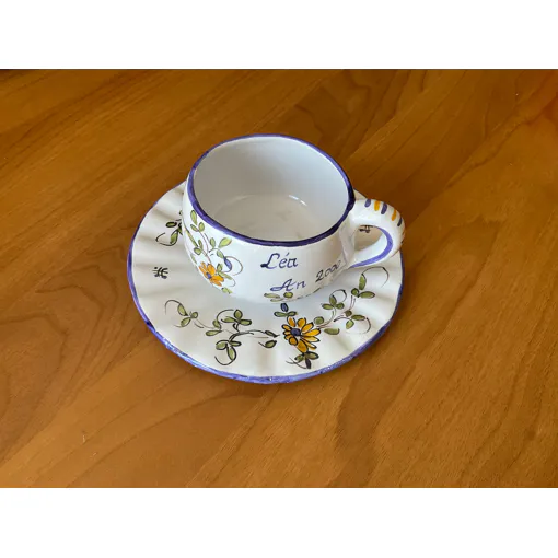 Déjeuner Léa An 2000 Faïence Martres Tolosane occasion reconditionné disponible sur Rakuten