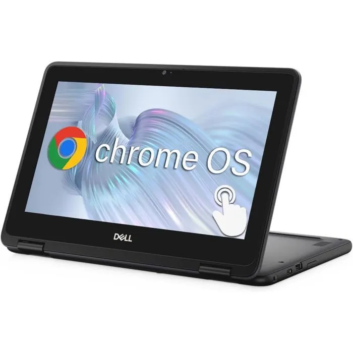 Dell Chromebook 11 3100 2 en 1 11 6 HD Celeron N4020 4 Go RAM 32 Go eMMC Clavier japonais (QWERTY) Chrome OS - Reconditionné Reconditionné Dell reconditionné disponible sur Cdiscount Seconde Vie | Dero