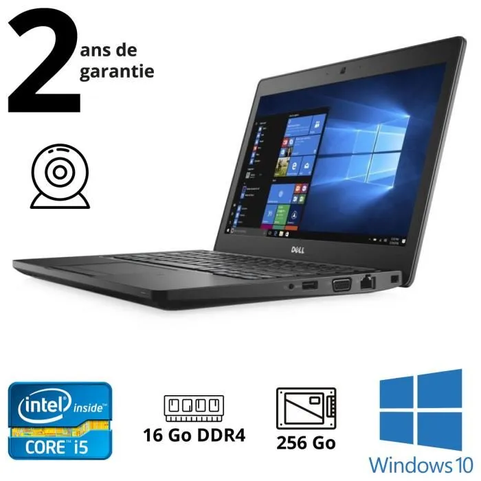 Dell Latitude 12 (5280) Core i5 260 GHz - RAM 16 Go - SSD 256 Go M.2 - 125 HD Reconditionné - 279,00 € Dell Latitude 12 (5280) Core i5 260 GHz - RAM 16 Go - SSD 256 Go M.2 - 125 HD Reconditionné Dell reconditionné disponible sur Cdiscount Seconde Vie