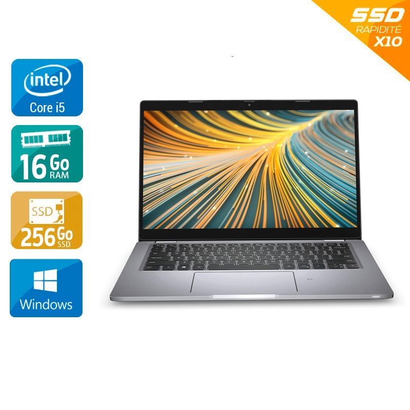 Dell Latitude 5320 13,3'' i5 Gen 11 - 16Go RAM 256Go SSD Windows 11 ⭐ Premium - Garantie 3 ans incluseOccasion certifiée reconditionnée Très bon état reconditionné disponible sur Kiatoo | Dero