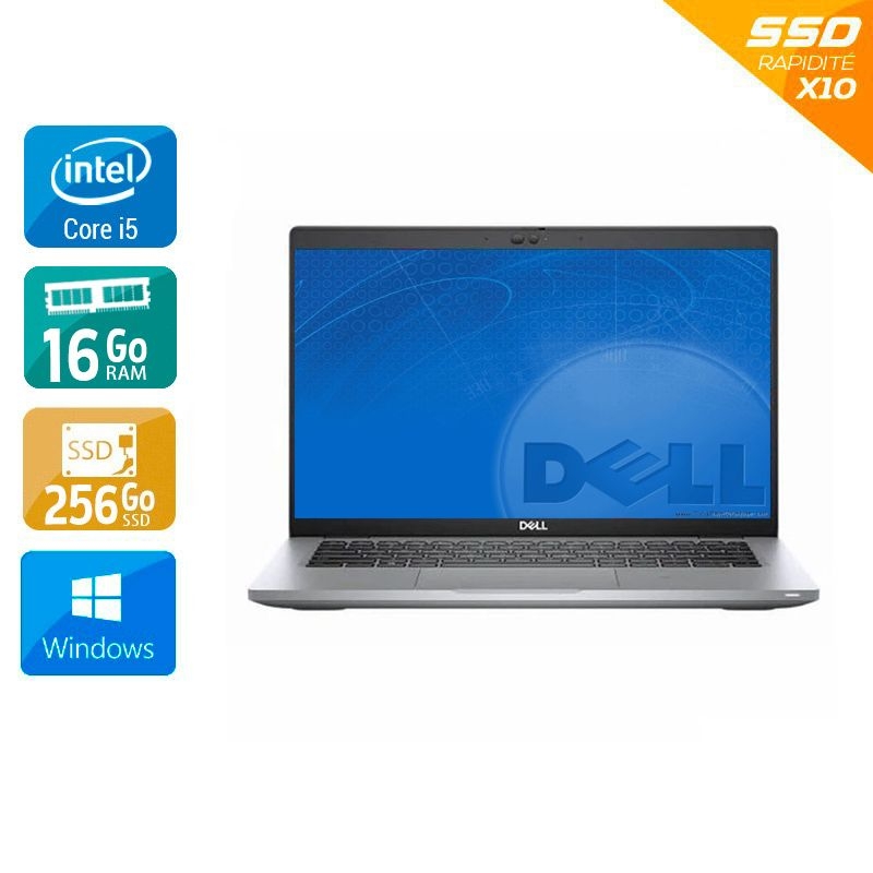 Dell Latitude 5420 14'' i5 Gen 11 - 16Go RAM 256Go SSD Windows 11 - Etat du Produit : État correct État correctOccasion certifiée reconditionnée Bon état reconditionné disponible sur Kiatoo