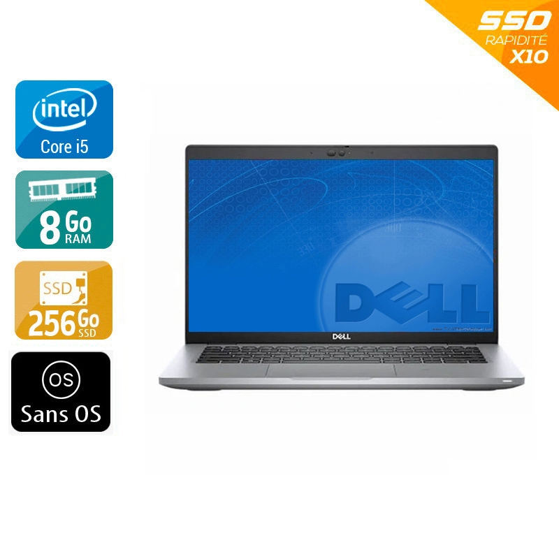 Dell Latitude 5420 14'' i5 Gen 11 - 8Go RAM 256Go SSD Sans OS - Etat du Produit : État correct État correctOccasion certifiée reconditionnée Bon état reconditionné disponible sur Kiatoo