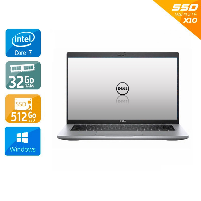 Dell Latitude 5420 14'' i7 Gen 11 - 32Go RAM 512Go SSD Windows 11 - Etat du Produit : État correct État correctOccasion certifiée reconditionnée Bon état reconditionné disponible sur Kiatoo