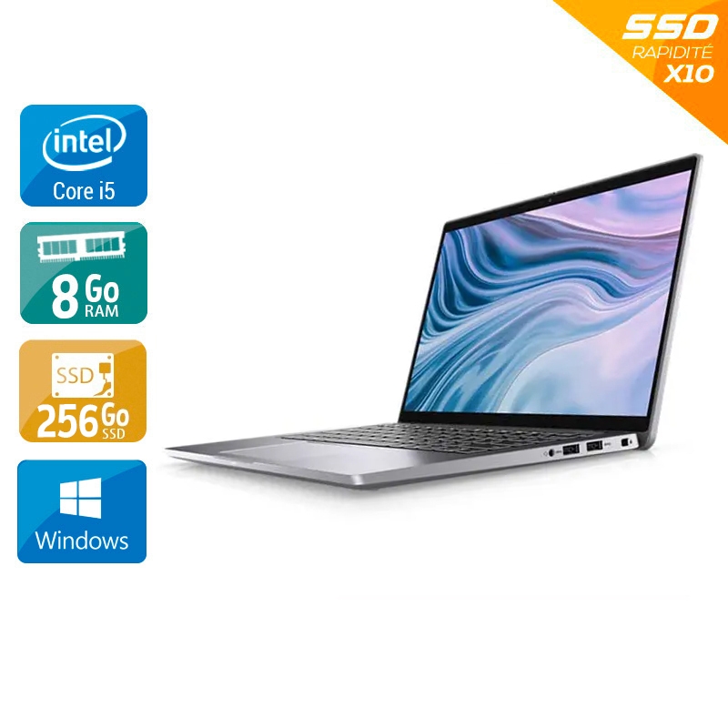 Dell Latitude 7410 14'' i5 Gen 10 8Go RAM 256Go SSD Windows 11 État correctOccasion certifiée reconditionnée Bon état reconditionné disponible sur Kiatoo