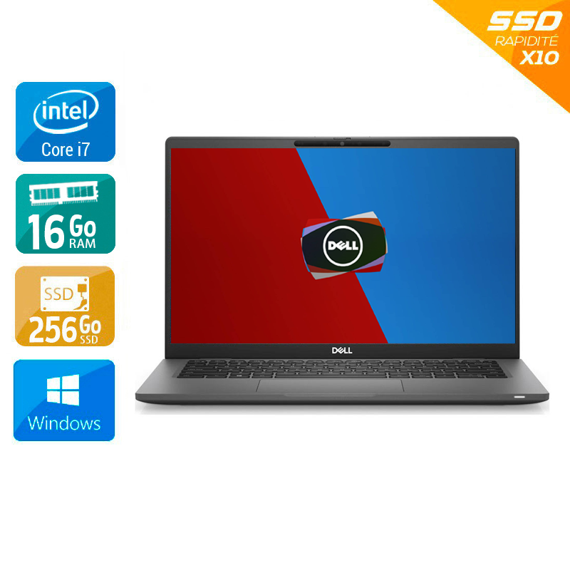 Dell Latitude 7420 14'' i7 Gen 11 - 16Go RAM 256Go SSD Windows 11 Bon étatOccasion certifiée reconditionnée Bon état reconditionné disponible sur Kiatoo