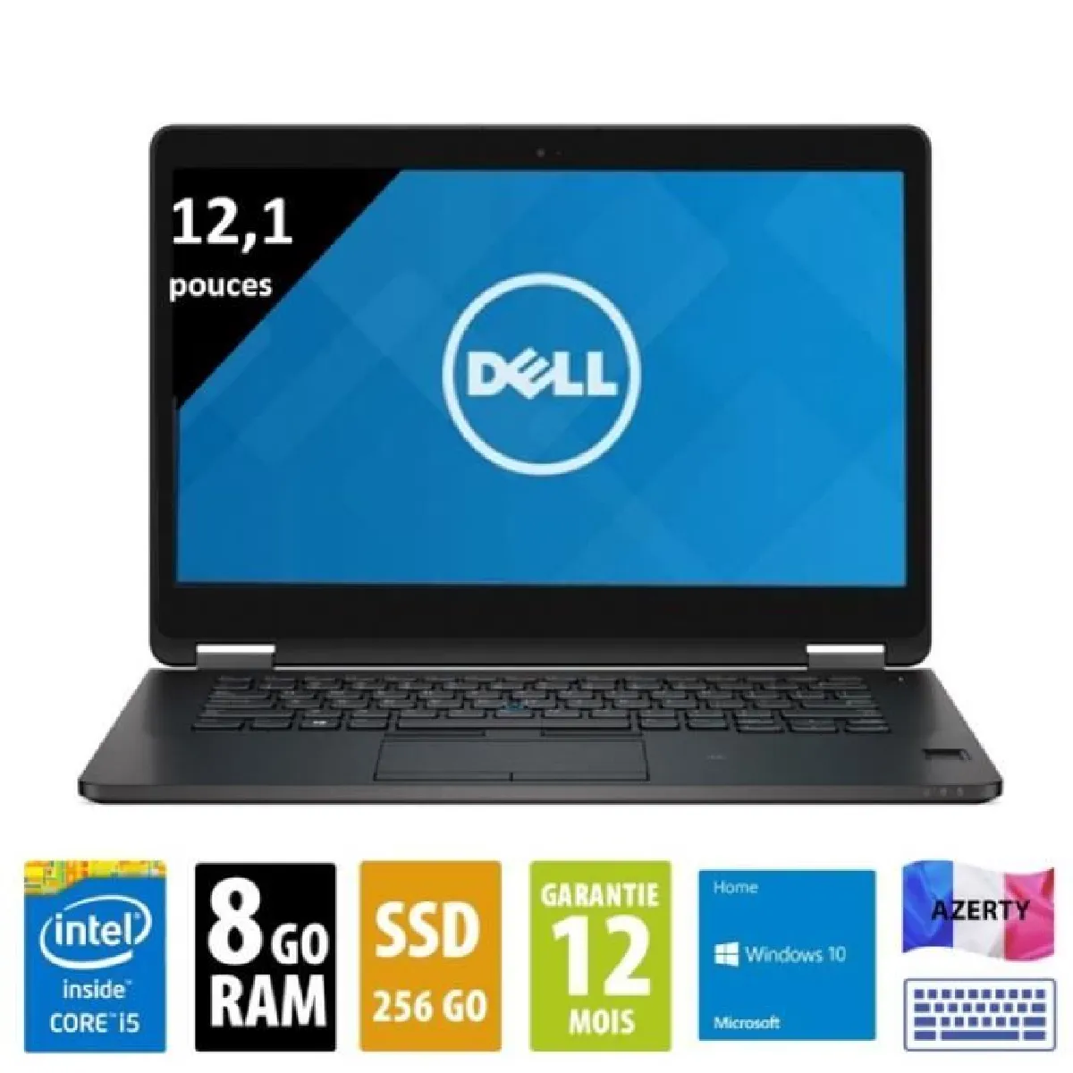 Dell Latitude E7270 12 pouces Core i5 6300U 8Go RAM 256Go SSD WXGA W10H Reconditionné - 199,00 € Dell Latitude E7270 12 pouces Core i5 6300U 8Go RAM 256Go SSD WXGA W10H Reconditionné Dell reconditionné disponible sur Rue du Commerce Seconde Vie
