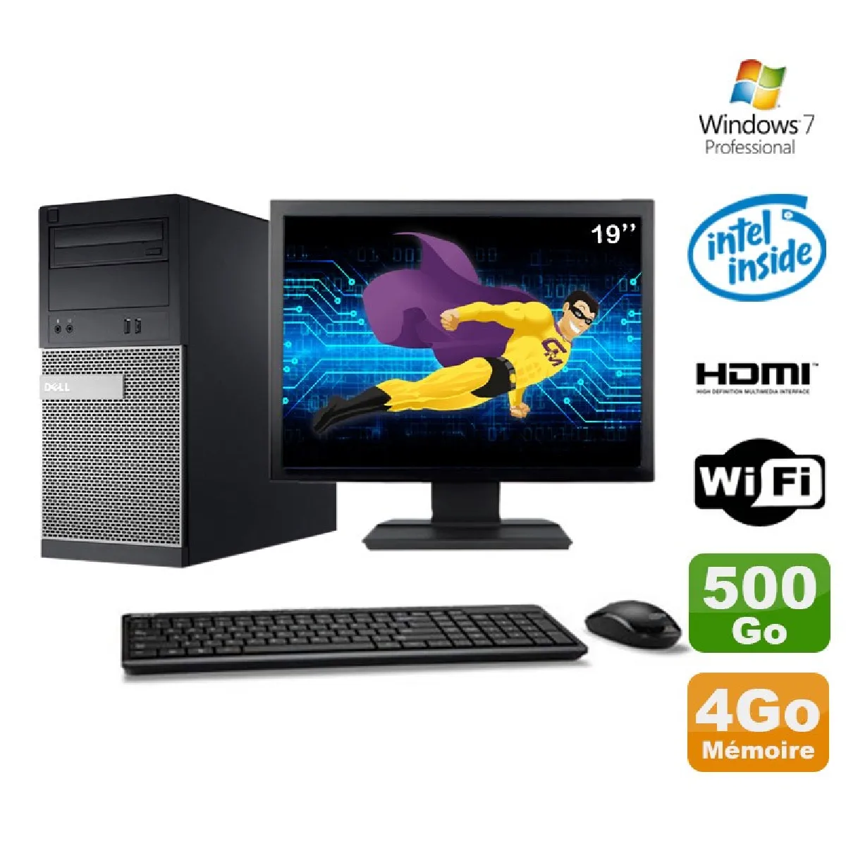 Acheter Dell Optiplex 3010 État correct - 169,50 € Dell Optiplex 3010 État correct Dell reconditionné disponible sur Rue du Commerce Seconde Vie