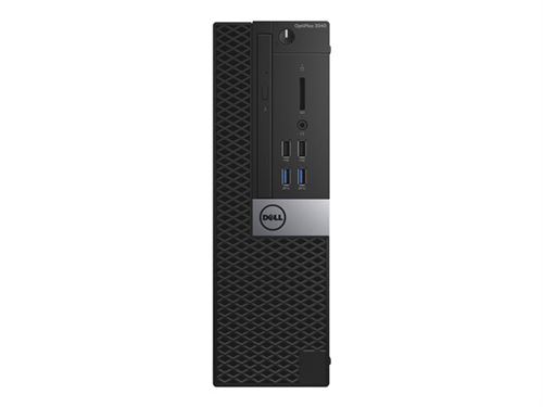 Dell OptiPlex 3040 - SFF Core i3 6100 - RAM 4 Go - HDD 500 Go - graveur de DVD - HD Graphics 530 - Gigabit Ethernet - Win 10 Pro 64 bits - moniteur : aucun - noir - BTS État correct Dell reconditionné disponible sur Fnac