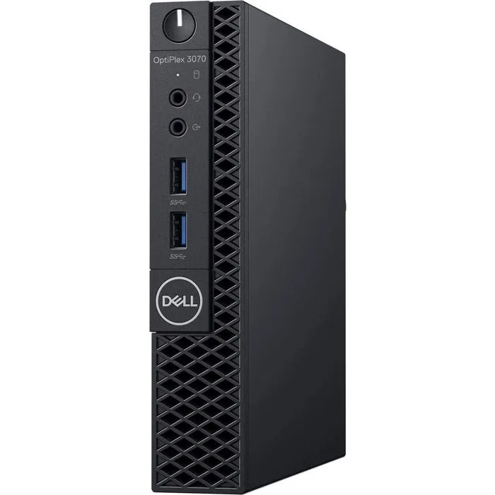 Dell OptiPlex 3070 MICRO Core I5-9500T 8 Go RAM - 256 Go SSD WINDOWS 11 PRO 64 BITS - PACK OFFICE PRO OFFERT Reconditionné - 185,00 € Dell OptiPlex 3070 MICRO Core I5-9500T 8 Go RAM - 256 Go SSD WINDOWS 11 PRO 64 BITS - PACK OFFICE PRO OFFERT Reconditionné Dell reconditionné disponible sur Cdiscount Seconde Vie