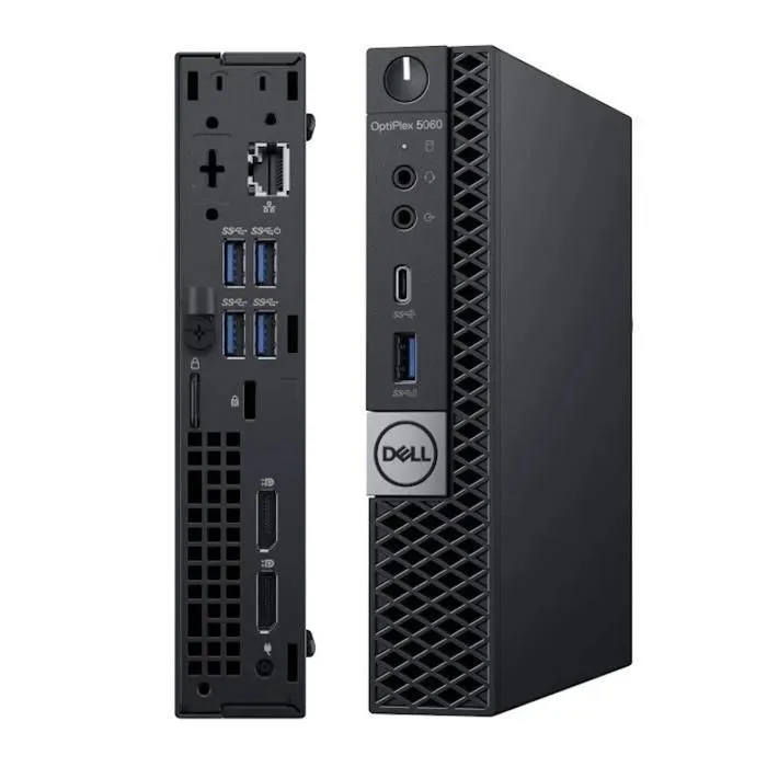 Dell OptiPlex 5060 Mini Core i5-8500 8 Go RAM 256 Go SSD Sans clavier WiFi Win 11 Pro - Reconditionné - Excellent état refurbished reconditionné disponible sur Cdiscount Seconde Vie
