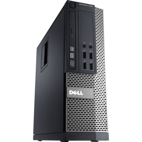 Dell Optiplex 7010 SFF - Ordinateur de bureau - Noir (Intel Core i5-3470 / 3.20 GHz, 4 Go de RAM, Disque dur 120 Go SSD, DVD, Ubuntu - Linux) État correct Dell reconditionné disponible sur Fnac