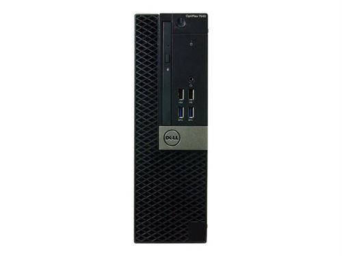 Dell OptiPlex 7040 - SFF Core i5 6500 / jusqu'à 3.6 GHz - vPro - RAM 8 Go - SSD 256 Go - graveur de DVD - HD Graphics 530 - Gigabit Ethernet - Win 7 Pro 64 bits (comprend Licence Windows 10 Pro 64 bits) - moniteur : aucun - noir - BTS État correct Dell reconditionné disponible sur Fnac