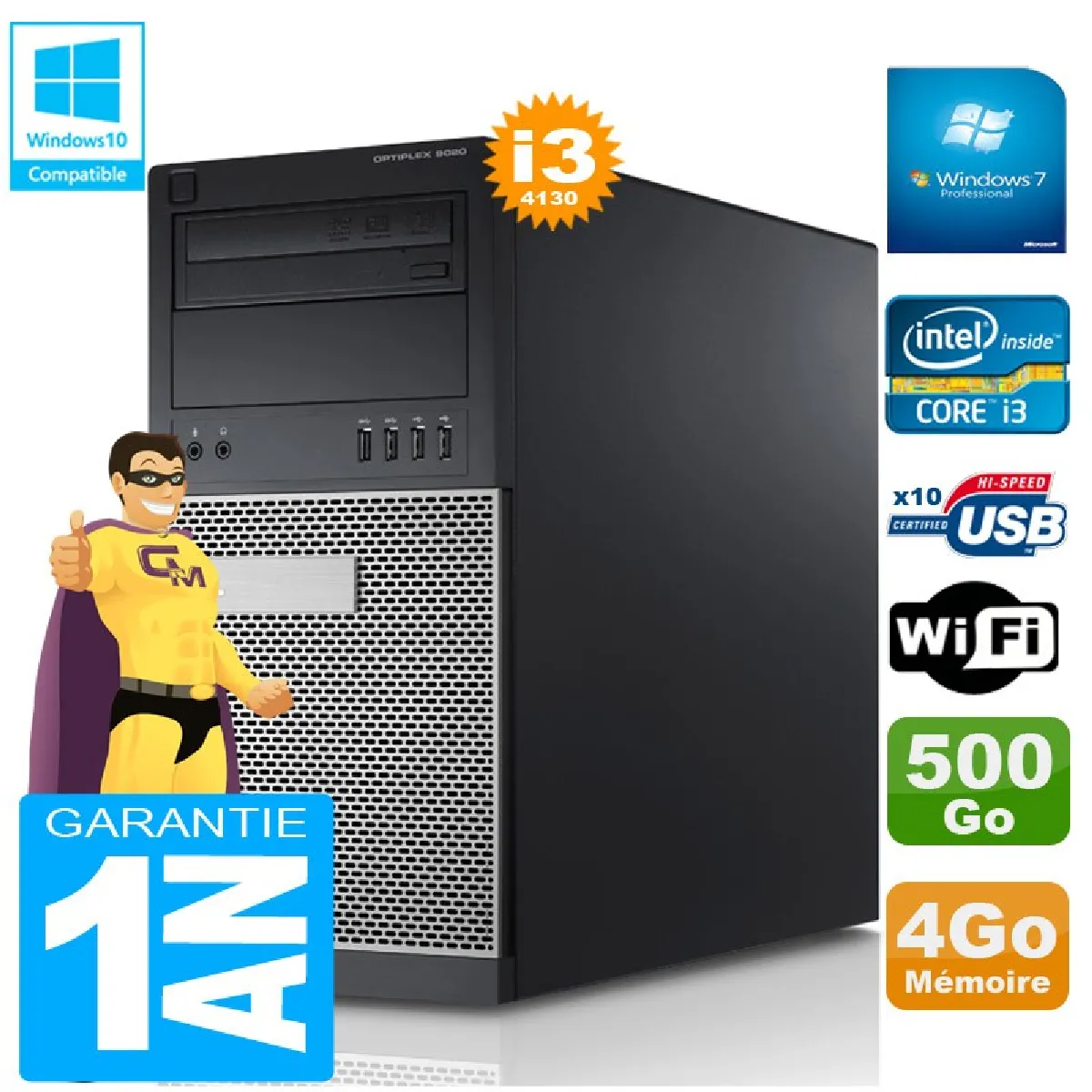 Dell Optiplex 9020 État correct - 184,50 € Dell Optiplex 9020 État correct Dell reconditionné disponible sur Rue du Commerce Seconde Vie | Dero