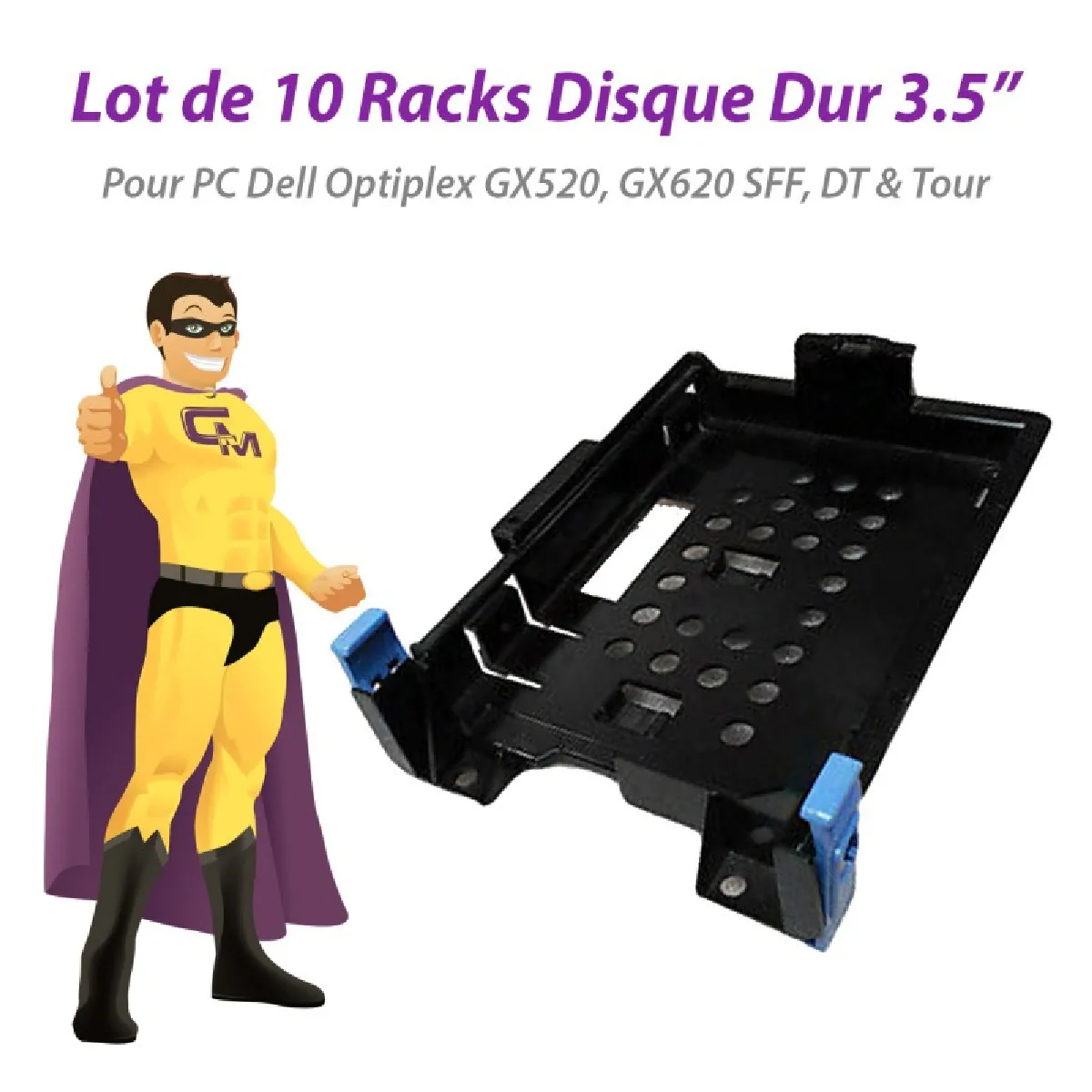 Dell Rack amovible 3,5" État correct - 68,50 € Dell Rack amovible 3,5" État correct Dell reconditionné disponible sur Rue du Commerce Seconde Vie