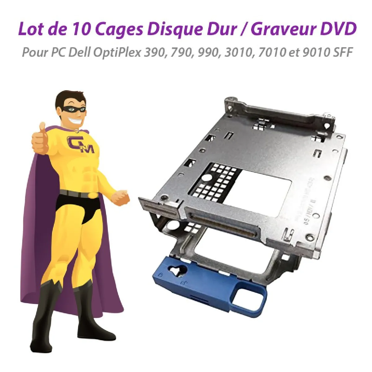 Dell Rack amovible OptiPlex SFF État correct - 68,50 € Dell Rack amovible OptiPlex SFF État correct Dell reconditionné disponible sur Rue du Commerce Seconde Vie