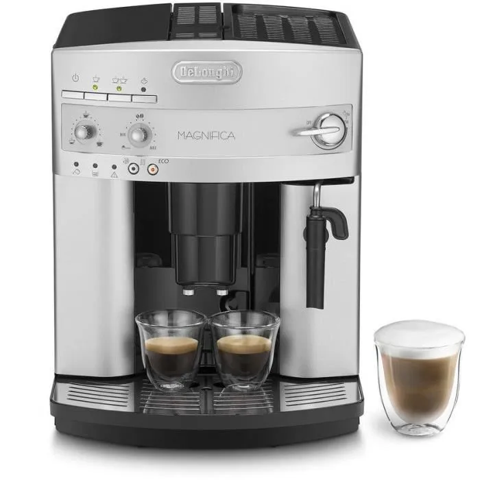 DELONGHI ESAM 3200.S Machine expresso automatique avec broyeur Magnifica - Argent Reconditionné - 249,00 € DELONGHI ESAM 3200.S Machine expresso automatique avec broyeur Magnifica - Argent Reconditionné De'Longhi reconditionné disponible sur Cdiscount Seconde Vie