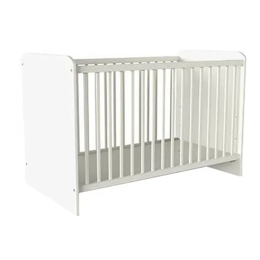 Demeyere - Lit à Barreaux 60x120 Cm Avec Sommier Reverso Blanc Bon état reconditionné disponible sur Rakuten