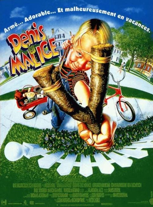 Denis La Malice AFFICHE CINEMA ORIGINALE État correct reconditionné disponible sur Fnac