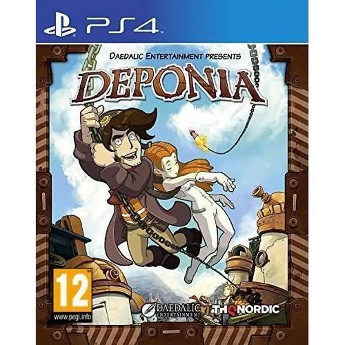 Deponia Jeu PS4 Reconditionné Just for Games reconditionné disponible sur Cdiscount Seconde Vie