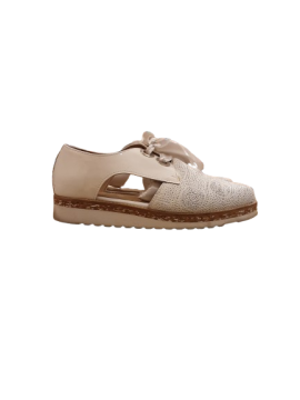 Acheter Derbies ecru ajouré noeuds satin PINTODIBLU- T.37 de seconde main - 25,00 € Derbies ecru ajouré noeuds satin PINTODIBLU- T.37 de seconde main N/A reconditionné disponible sur Claquettes Market