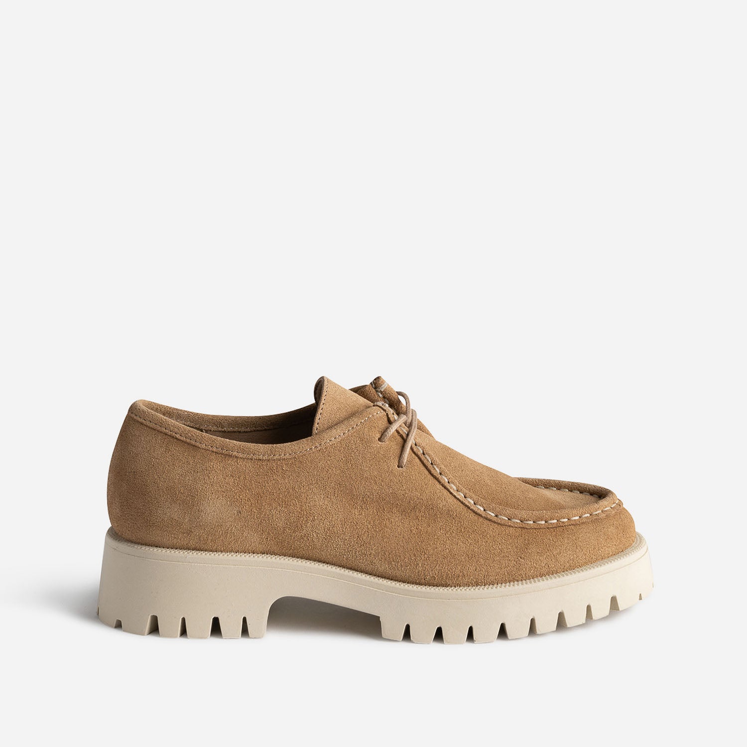 DERBY FAHRA BEIGE FONCE Seconde chance - 44,99 € DERBY FAHRA BEIGE FONCE Seconde chance N/A reconditionné disponible sur Claquettes Market | Dero
