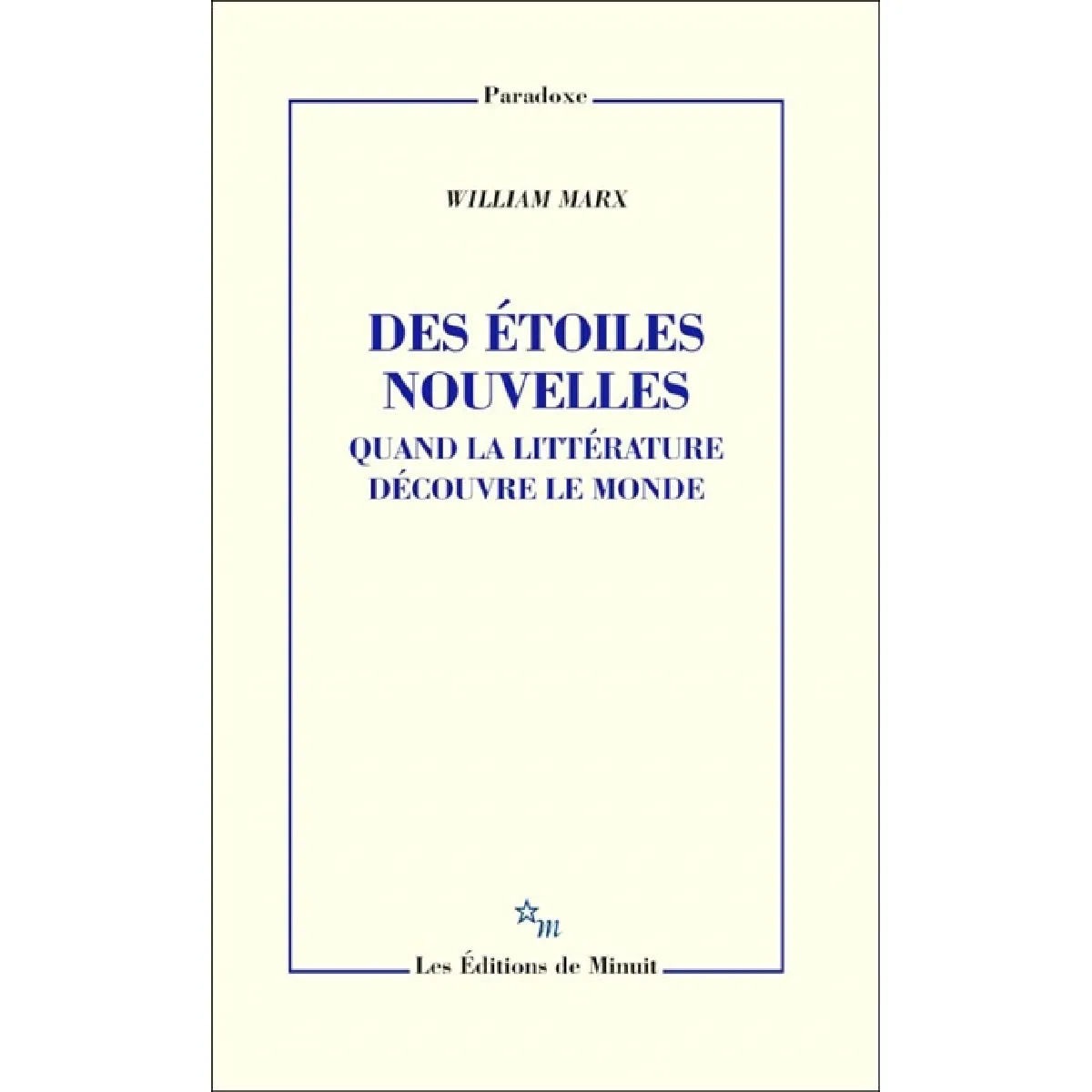 Acheter Des étoiles nouvelles : quand la littérature découvre le monde État correct - 11,46 € Des étoiles nouvelles : quand la littérature découvre le monde État correct N/A (Il ne s'agit pas d'une marque reconditionné disponible sur Rue du Commerce Seconde Vie