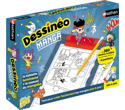 Dessin et coloriage enfant Nathan Dessinéo Manga État correct N/A reconditionné disponible sur Fnac