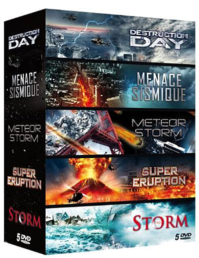 Destruction Day - Menace sismique - Meteor Storm - Super Eruption - The Storm - Coffret État correct reconditionné disponible sur Fnac