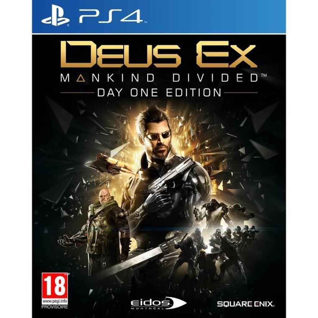 Deus Ex: Mankind Divided Day One Edition - PlayStation 4 Reconditionné - 15,00 € Deus Ex: Mankind Divided Day One Edition - PlayStation 4 Reconditionné Square Enix reconditionné disponible sur Backmarket