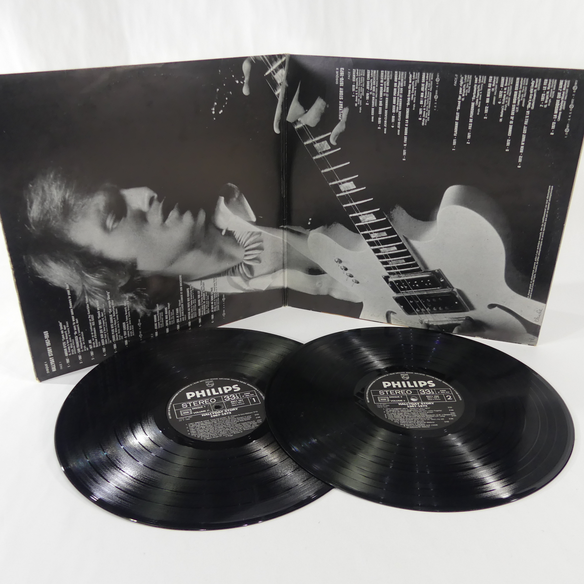 Voir photo 3 de Deux disques vinyles Johnny Hallyday – Hallyday Story 2 / 1967- 1973 Deux disques vinyles Johnny Hallyday – Hallyday Story 2 / 1967- 1973 Bon état reconditionné photo 3