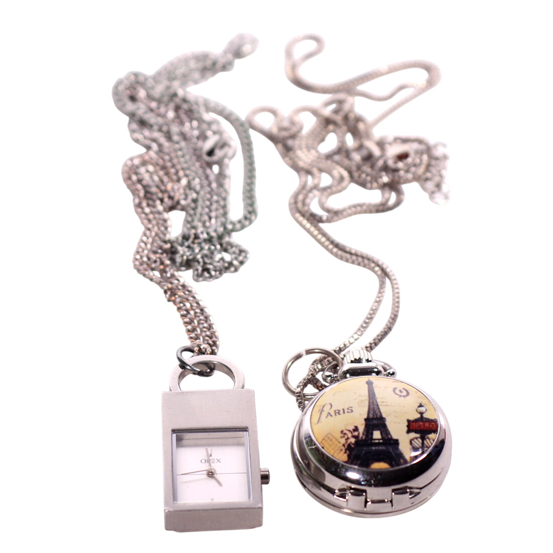 Deux montres analogiques pendentif Bon état - alternatives disponibles sur Dero Deux montres analogiques pendentif Bon état reconditionné (offre indisponible)