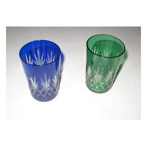 Deux Verres En Cristal Taillé occasion reconditionné disponible sur Rakuten