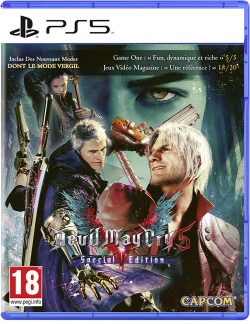 Devil May Cry 5 Edition Spéciale PS5 État correct reconditionné disponible sur Fnac