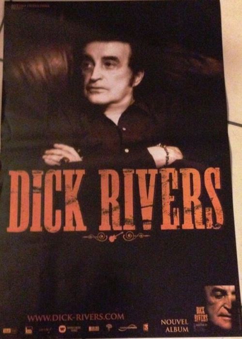 Dick Rivers - 40x60 cm - AFFICHE / POSTER État correct N/A reconditionné disponible sur Fnac