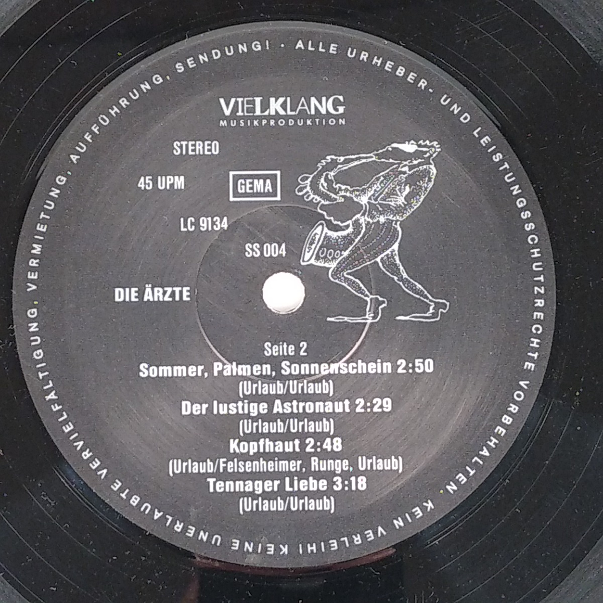 Voir photo 3 de Die Arzte - uns geht's prima - vinyle 45 T Die Arzte - uns geht's prima - vinyle 45 T Bon état reconditionné photo 3