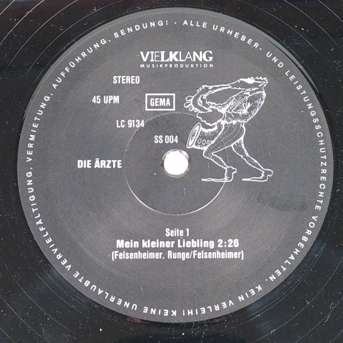 Voir photo 4 de Die Arzte - uns geht's prima - vinyle 45 T Die Arzte - uns geht's prima - vinyle 45 T Bon état reconditionné photo 4
