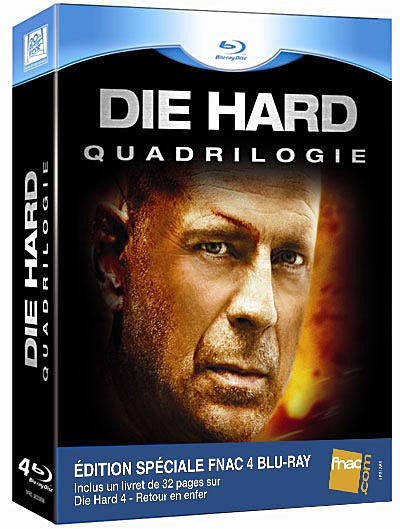 Die Hard - Coffret de la Quadrilogie - Blu-Ray - Edition Spéciale Fnac État correct - 43,67 € Die Hard - Coffret de la Quadrilogie - Blu-Ray - Edition Spéciale Fnac État correct reconditionné disponible sur Fnac