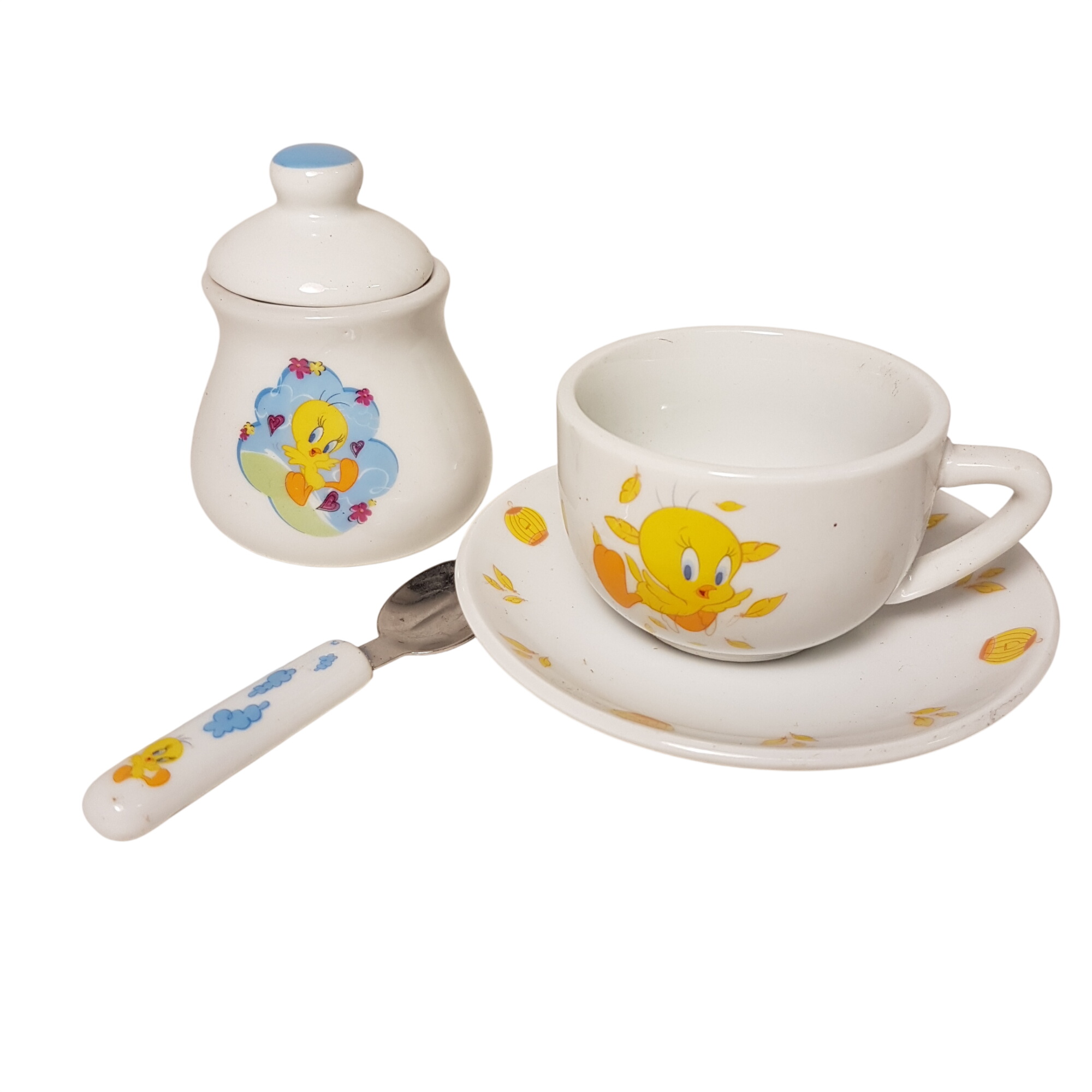 Dînette en porcelaine Titi Parfait état - 12,00 € Dînette en porcelaine Titi Parfait état reconditionné disponible sur Label Emmaüs
