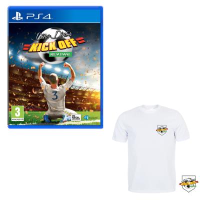 Dino Dini's Kick Off Revival PS4 + T-shirt État correct reconditionné disponible sur Fnac