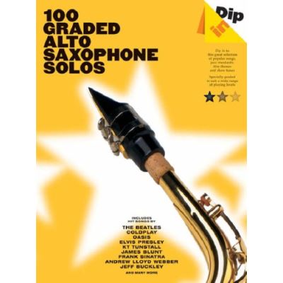 DIP IN 100 GRADED ALTO SAX SOLOS État correct reconditionné disponible sur Fnac | Dero