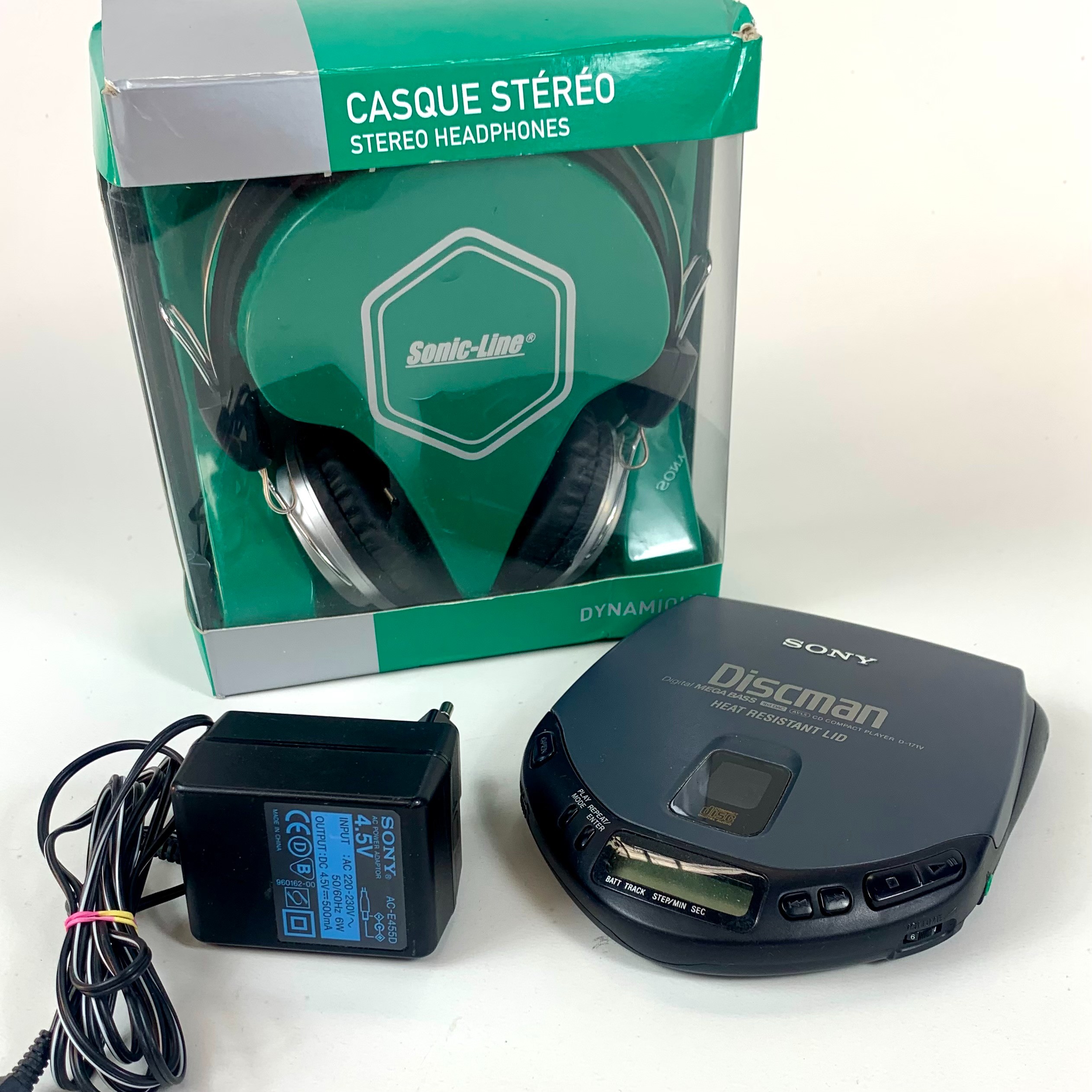 Discman Sony + Casque Audio Bon état - alternatives disponibles sur Dero Discman Sony + Casque Audio Bon état reconditionné (offre indisponible)
