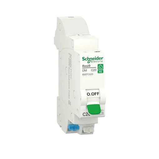 Disjonteur modulaire miniature embrochable - 1P+N - 20A - courbe C - Resi9 XE SCHNEIDER occasion reconditionné disponible sur Rakuten