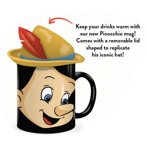 Acheter Disney Pinocchio - Mug 3d Pinocchio Avec Chapeau occasion - 16,37 € Disney Pinocchio - Mug 3d Pinocchio Avec Chapeau occasion reconditionné disponible sur Rakuten