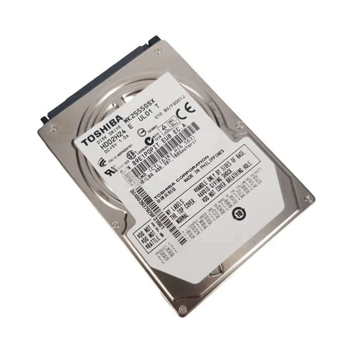Disque Dur 250Go SATA II 2.5 Toshiba MK2555GSX 5400rpm 8M Reconditionné Toshiba reconditionné disponible sur Cdiscount Seconde Vie
